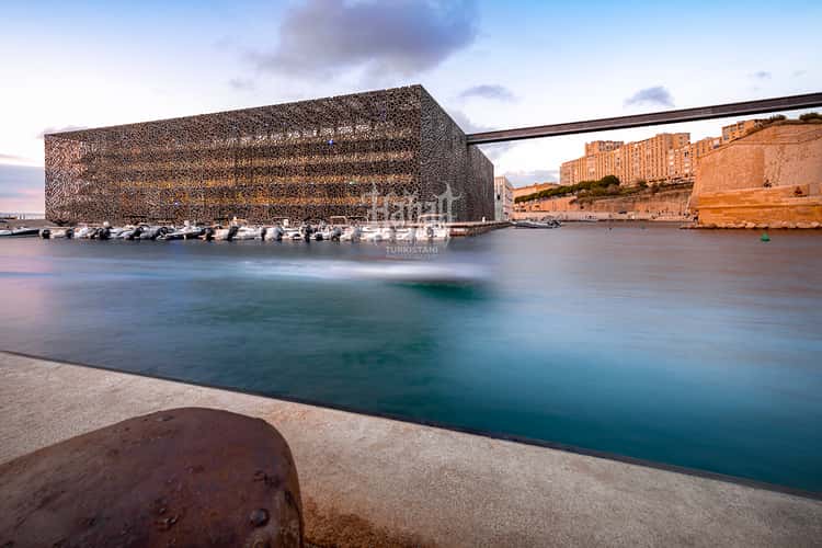 Exterior View of Museum of European Civilizations, Marseille