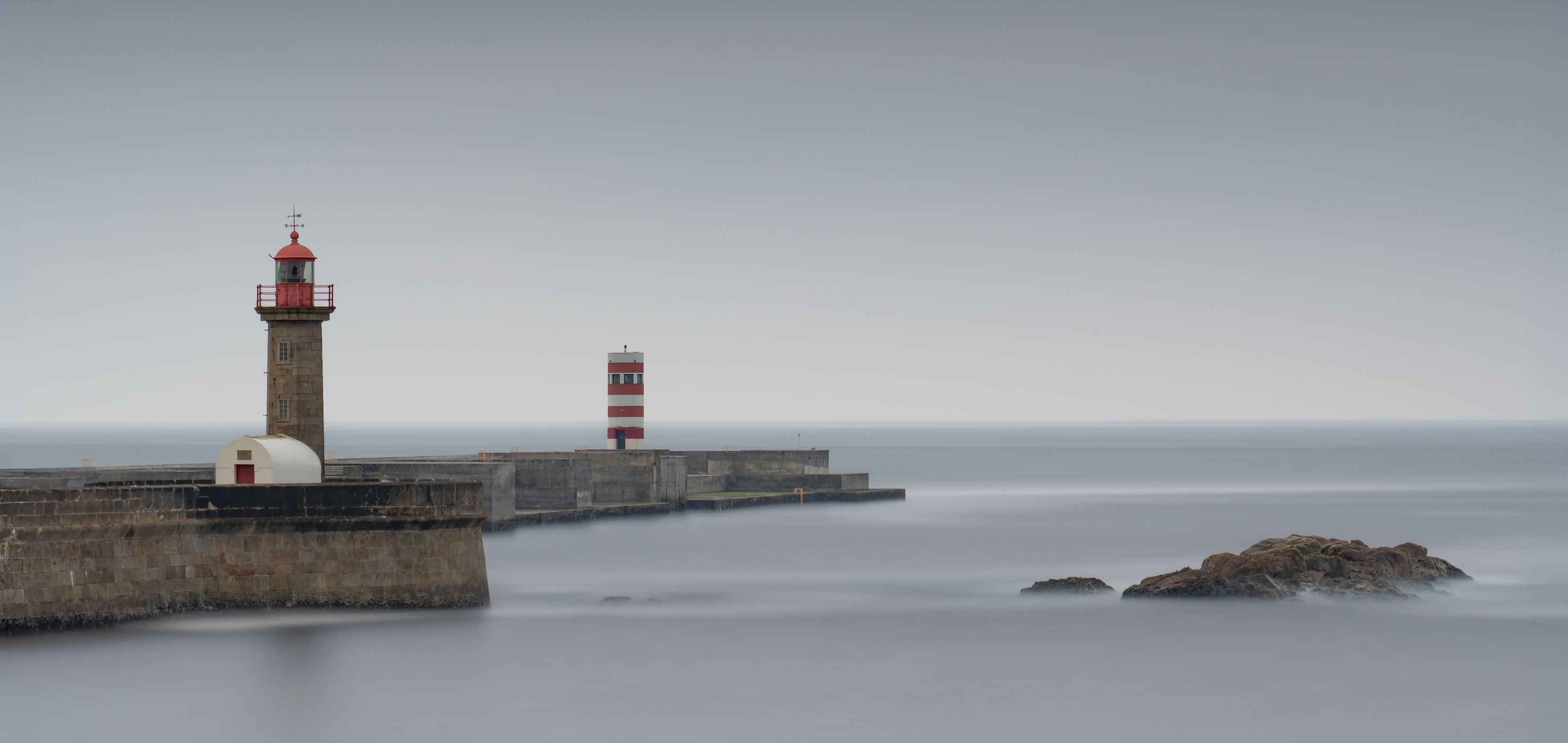 Farolim de Felgueiras Lighthouse, Portugal