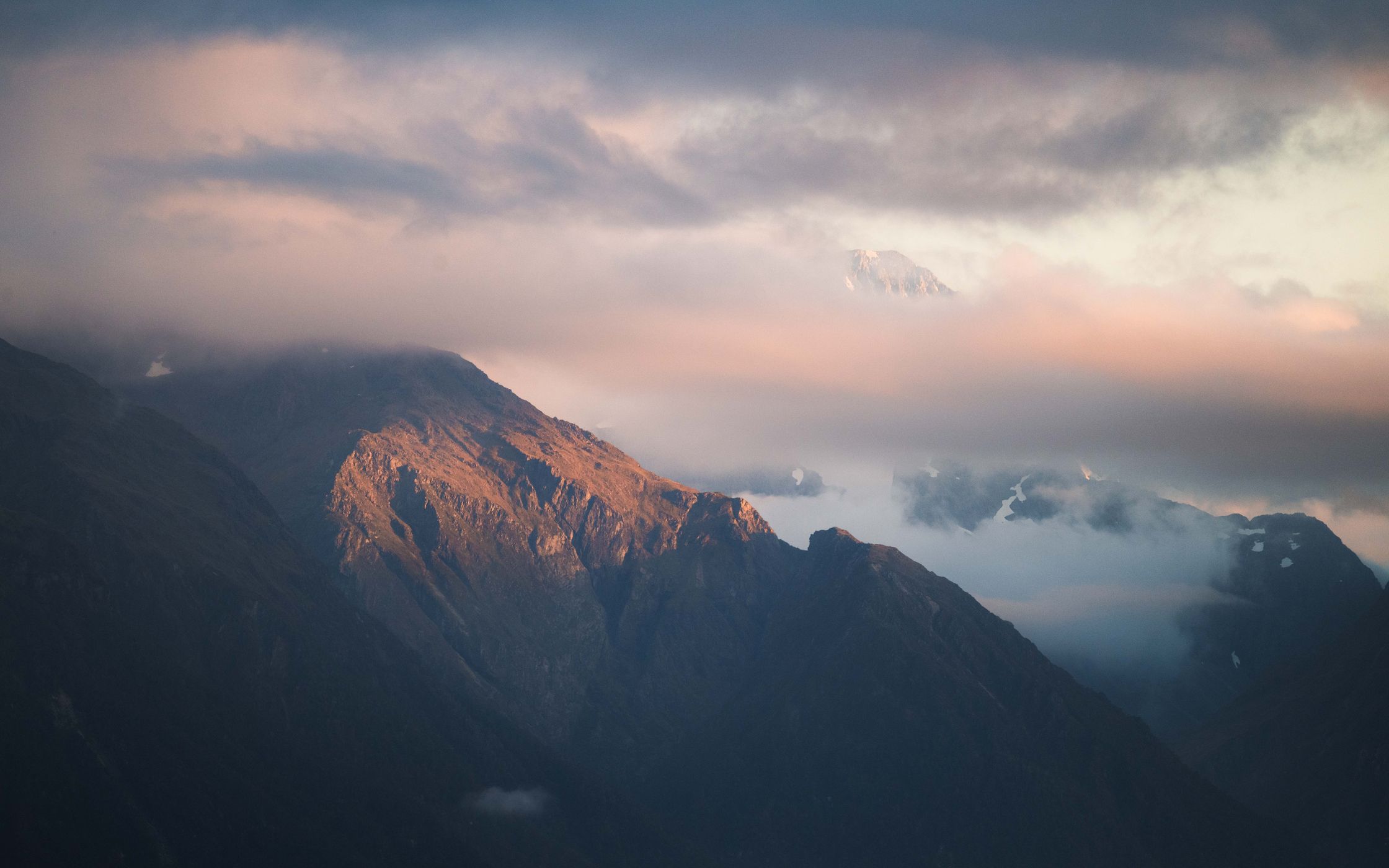 Fiordland Nationalpark Mountains, New Zealand