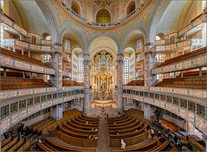 Frauenkirche (eng: Church of our lady), Dresden