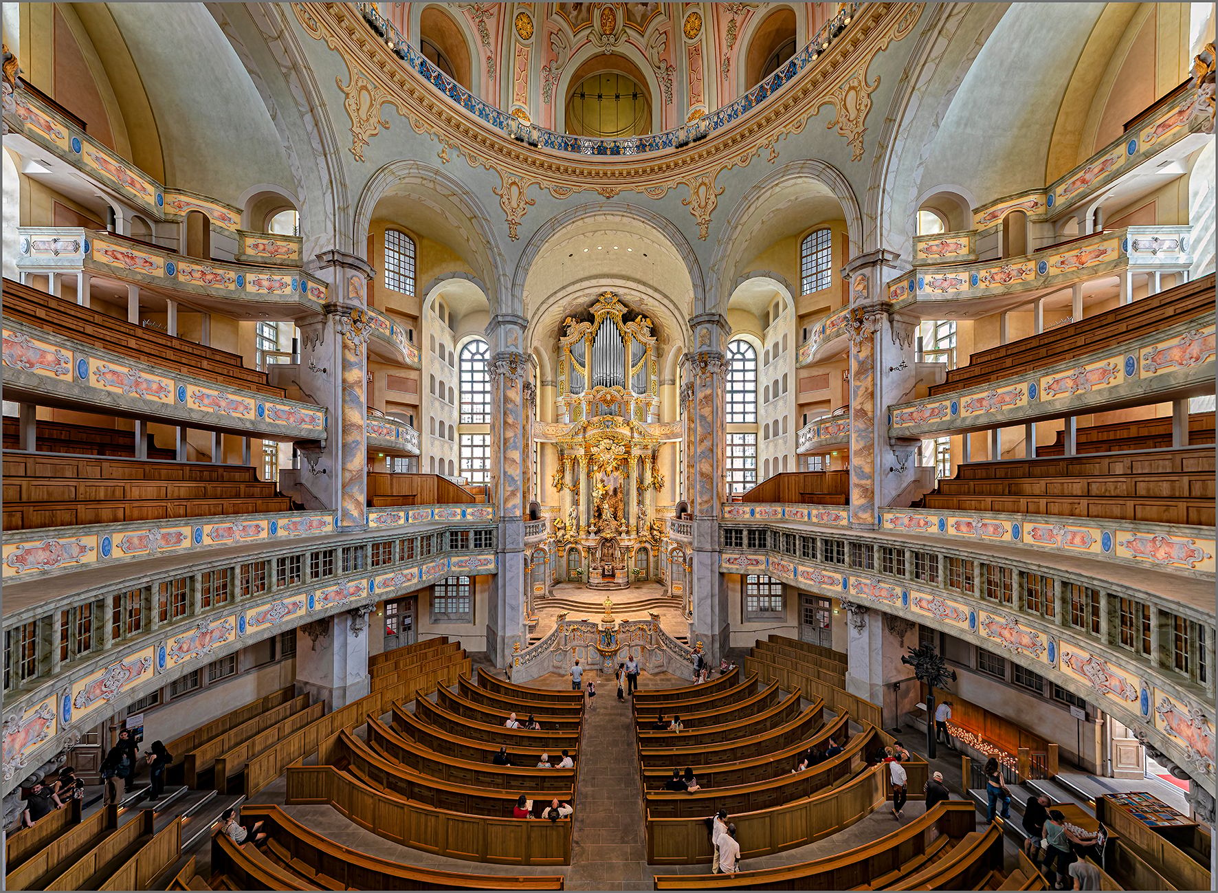 Frauenkirche (eng: Church of our lady), Dresden, Germany