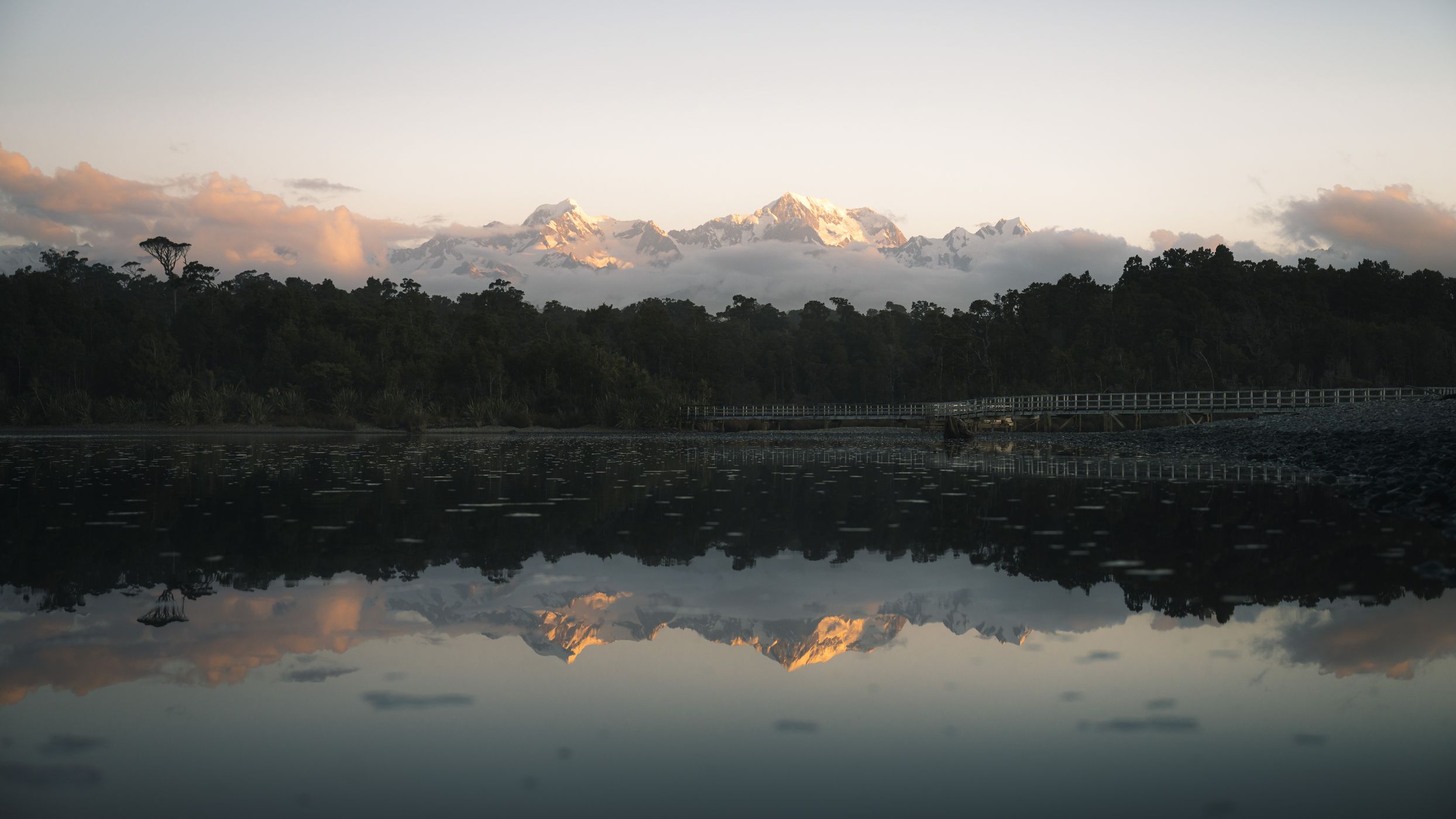 Gillespie Beach Lagoon, New Zealand