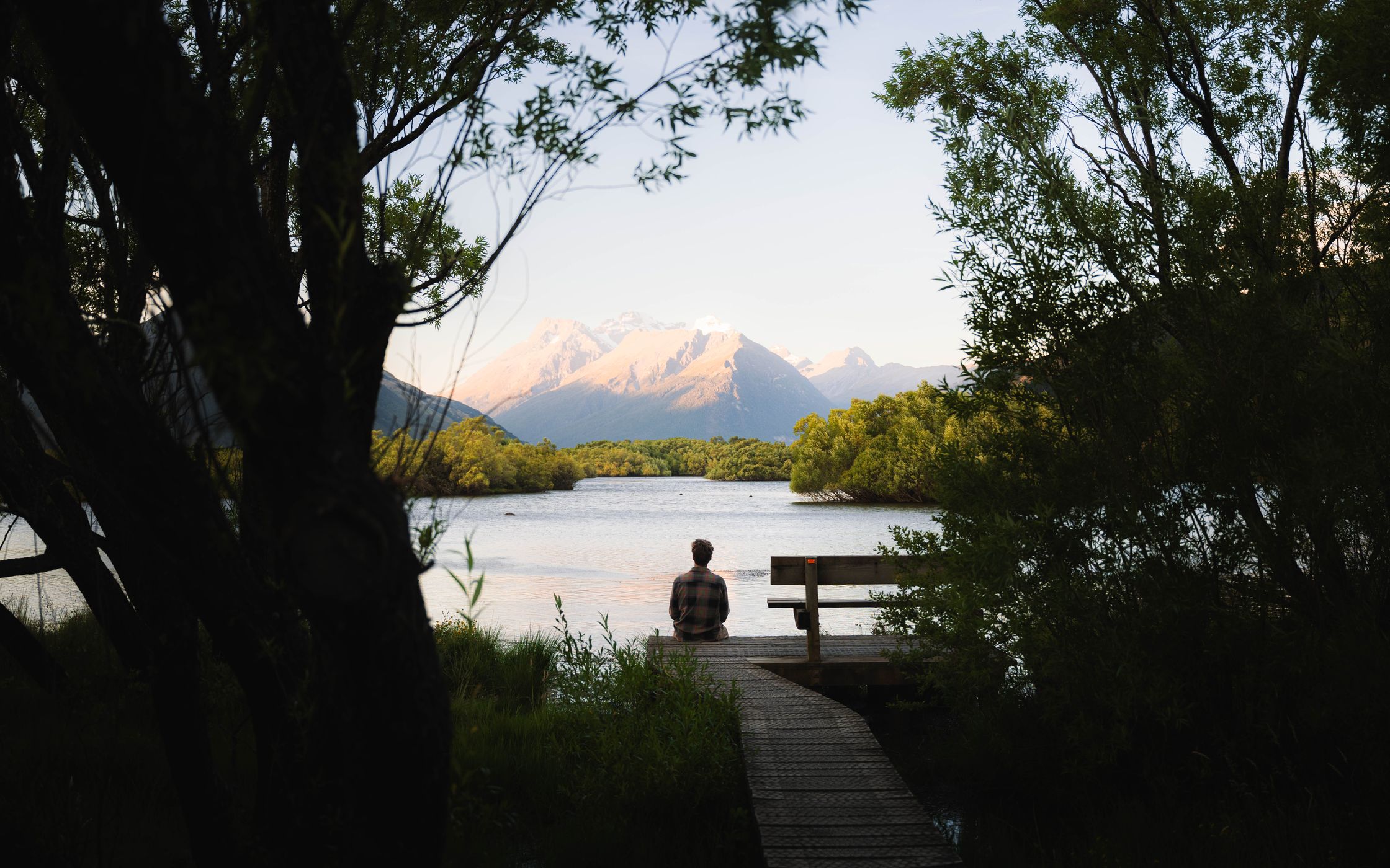 Glenorchy Lagoon, New Zealand