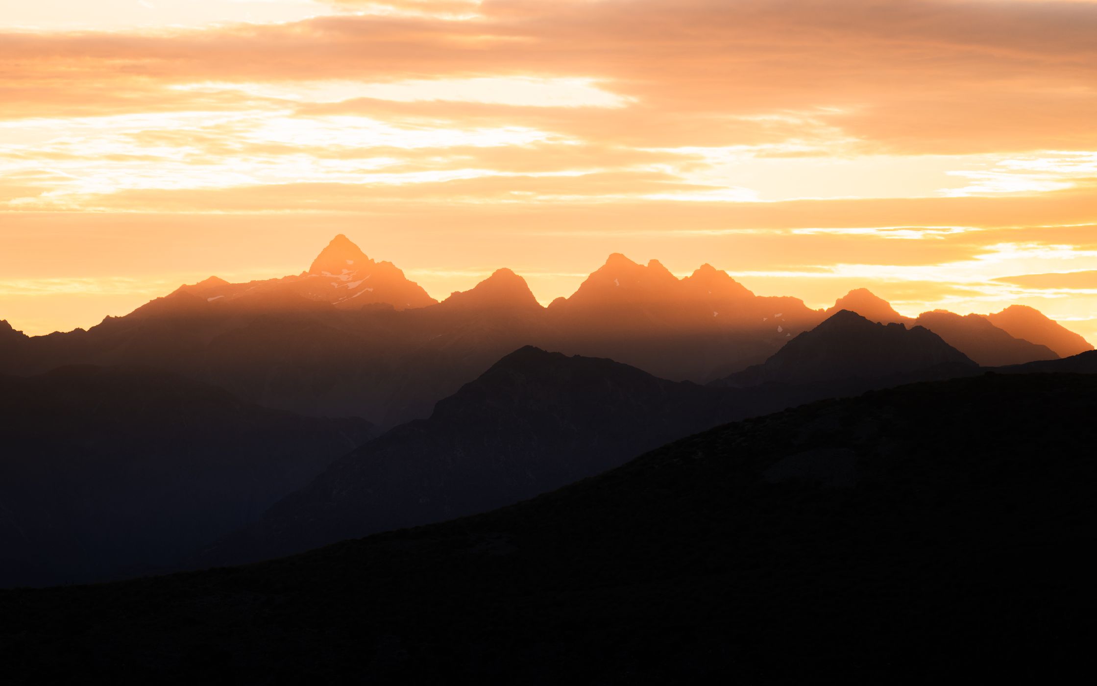 Glenorchy Mountains, New Zealand