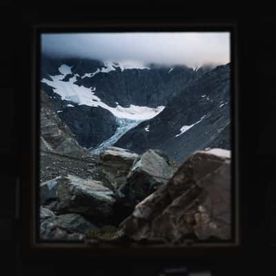 Godley Hut Inside Views, New Zealand