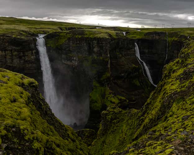 Haifoss waterfall