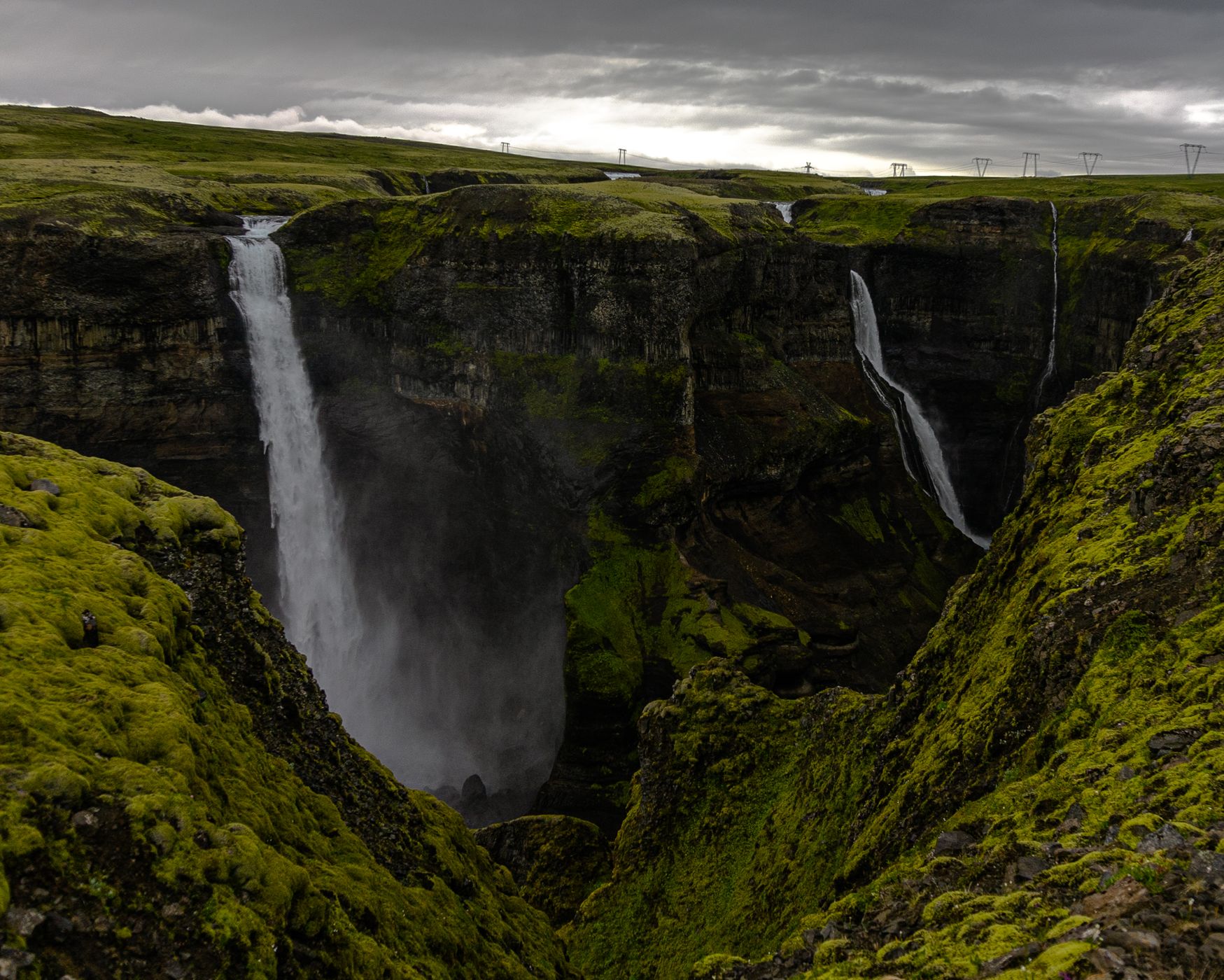 Haifoss waterfall, Iceland