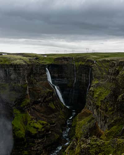 Haifoss waterfall