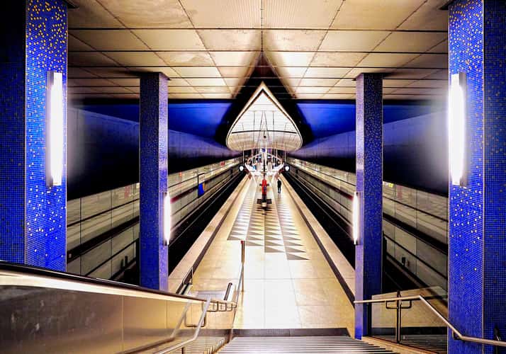 Hasenbergl U-bahn, Munich