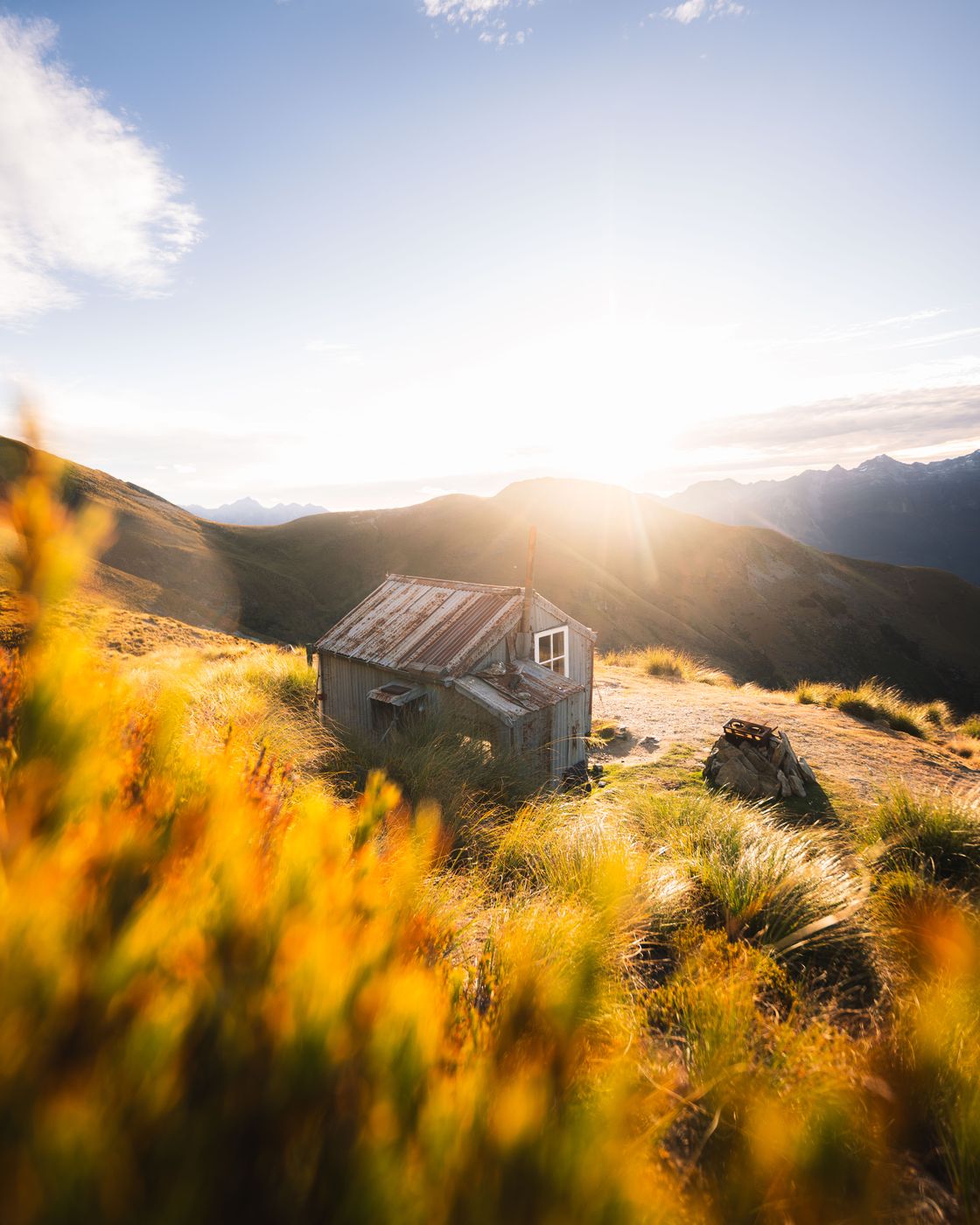Heather Jock Hut (Day), New Zealand