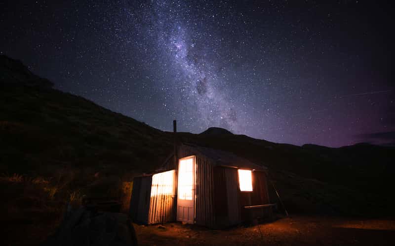 Heather Jock Hut (Night)