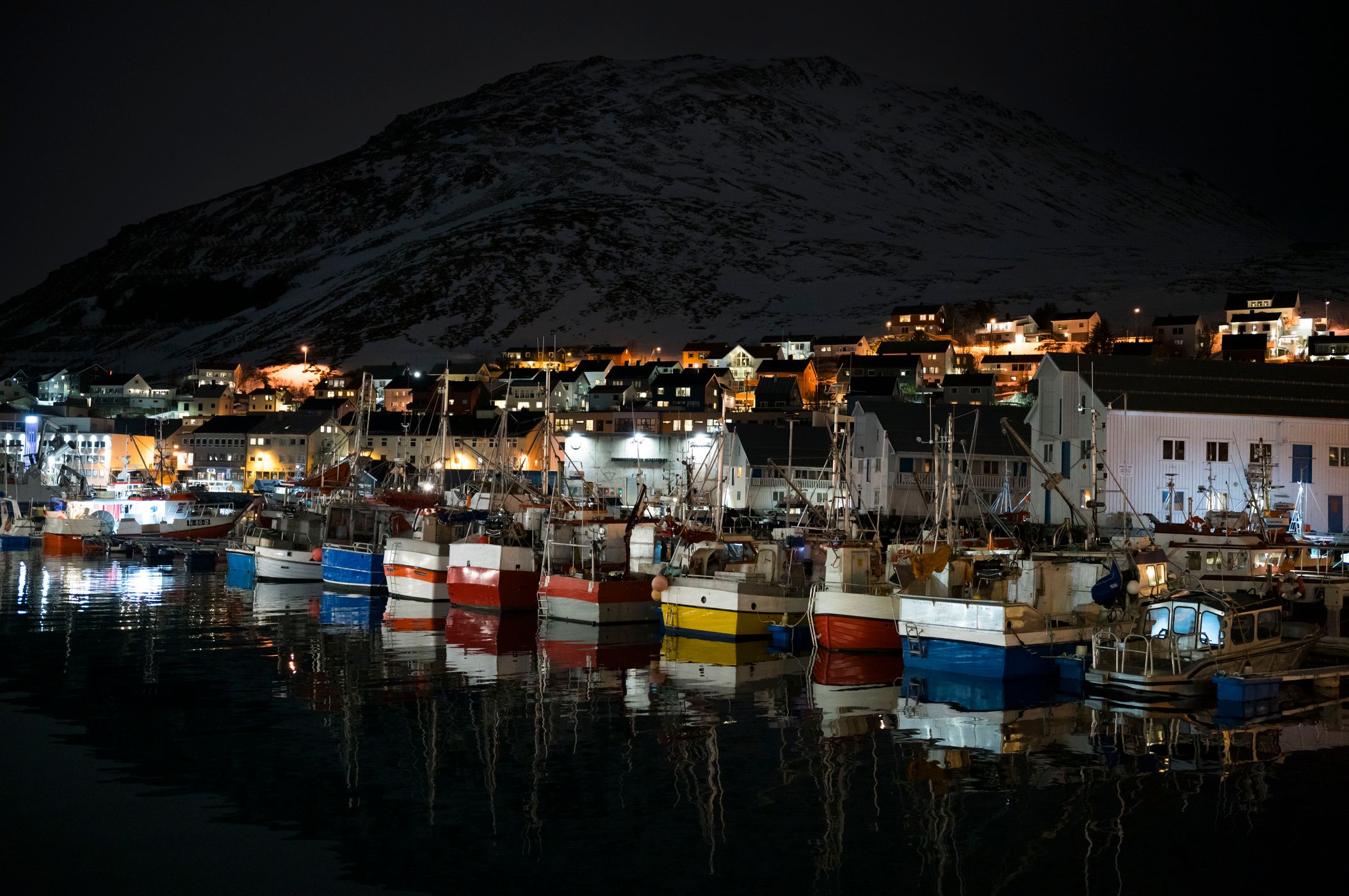 Honningsvåg Harbor, Norway