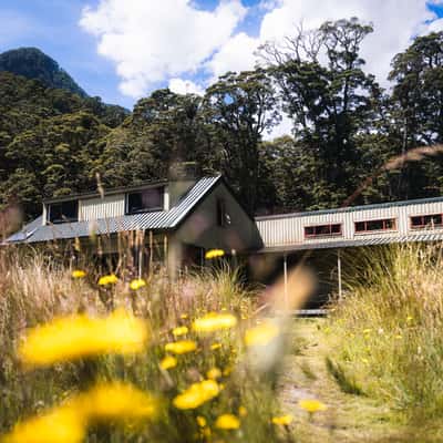 Iris Burn Hut, New Zealand