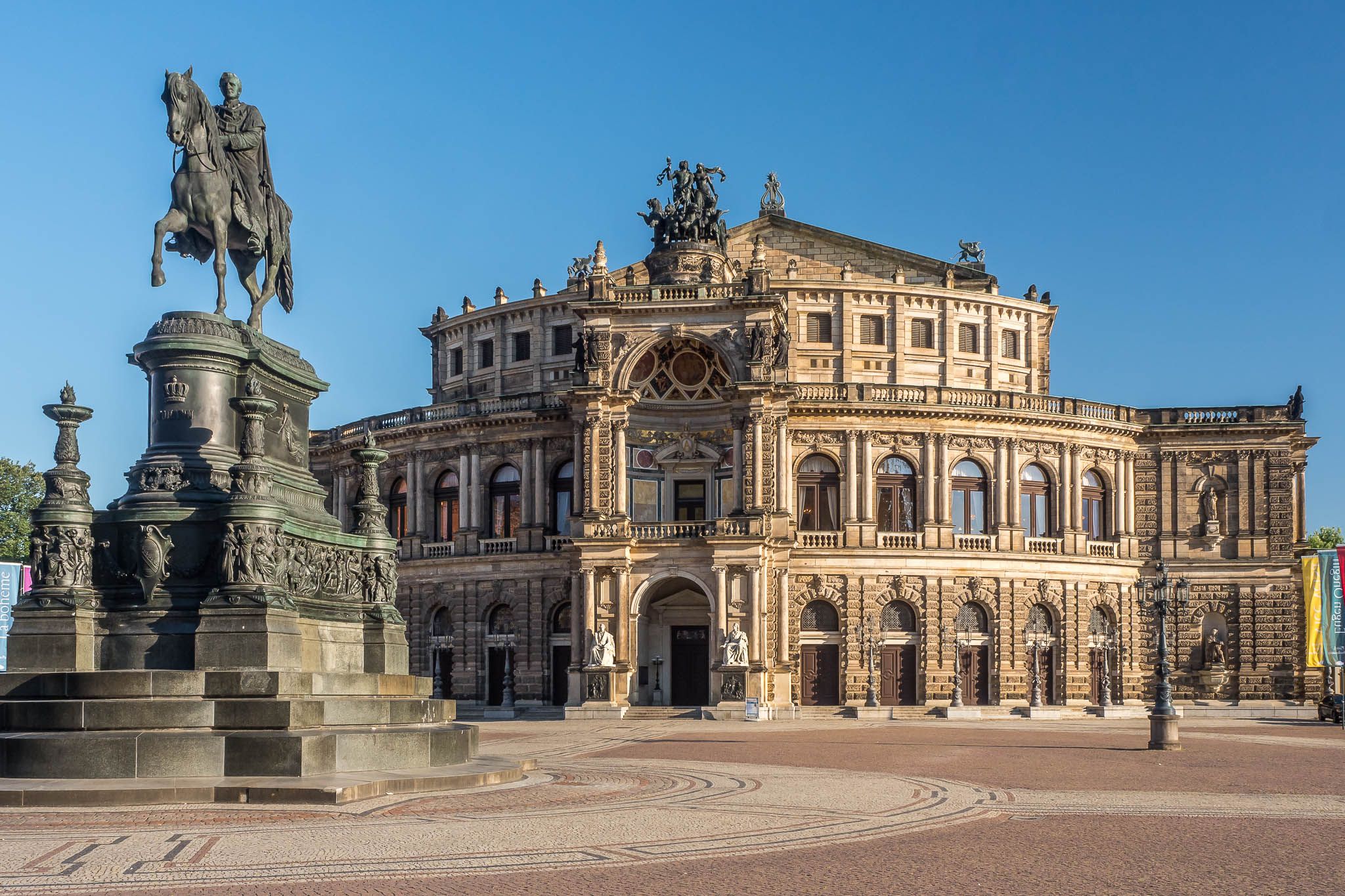 König Johann Memorial, Dresden, Germany