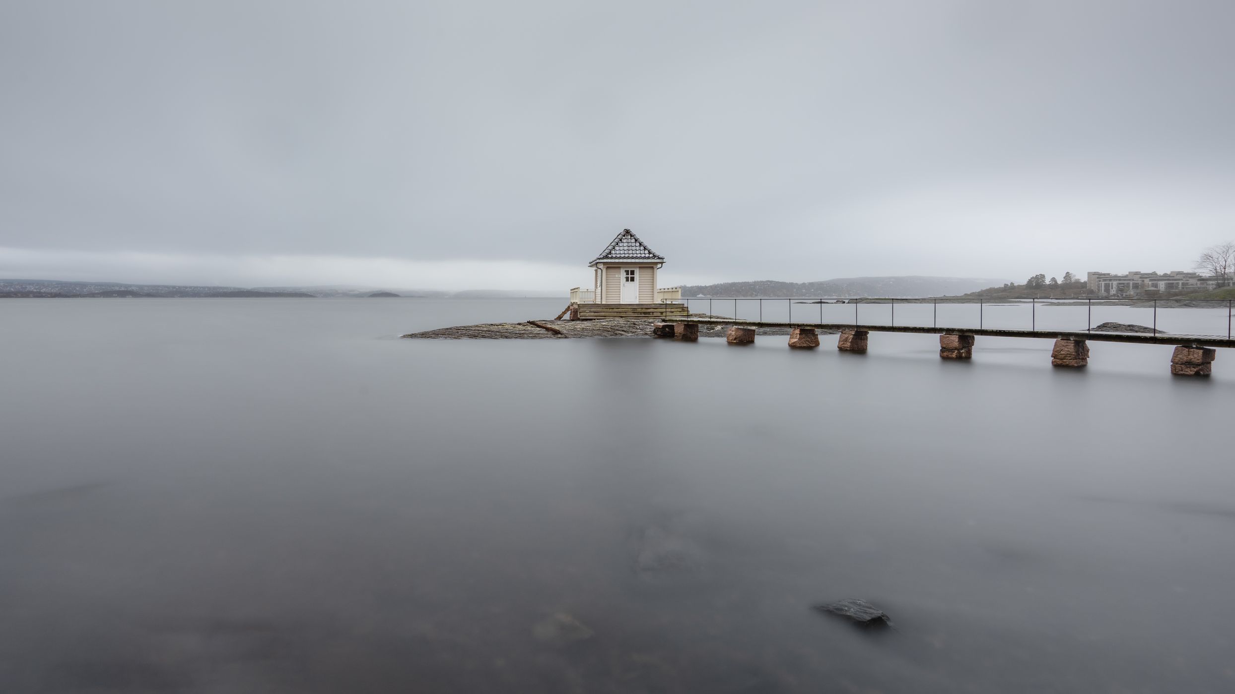 Lagmannsholmen badeplass, Norway