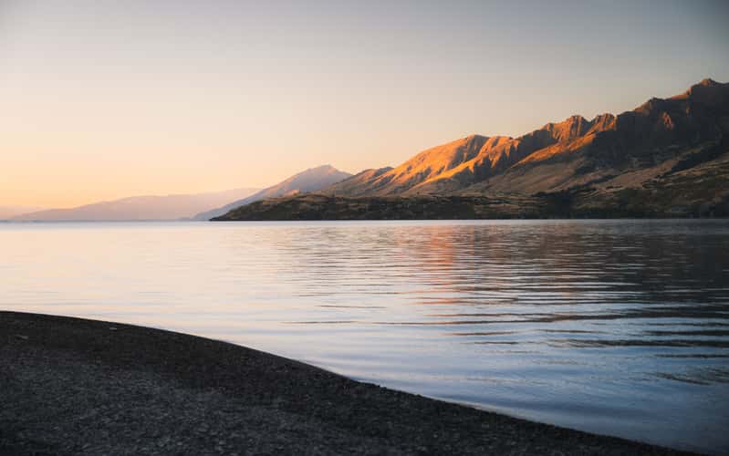 Lake Hawea (from Kidds Bush Campsite)