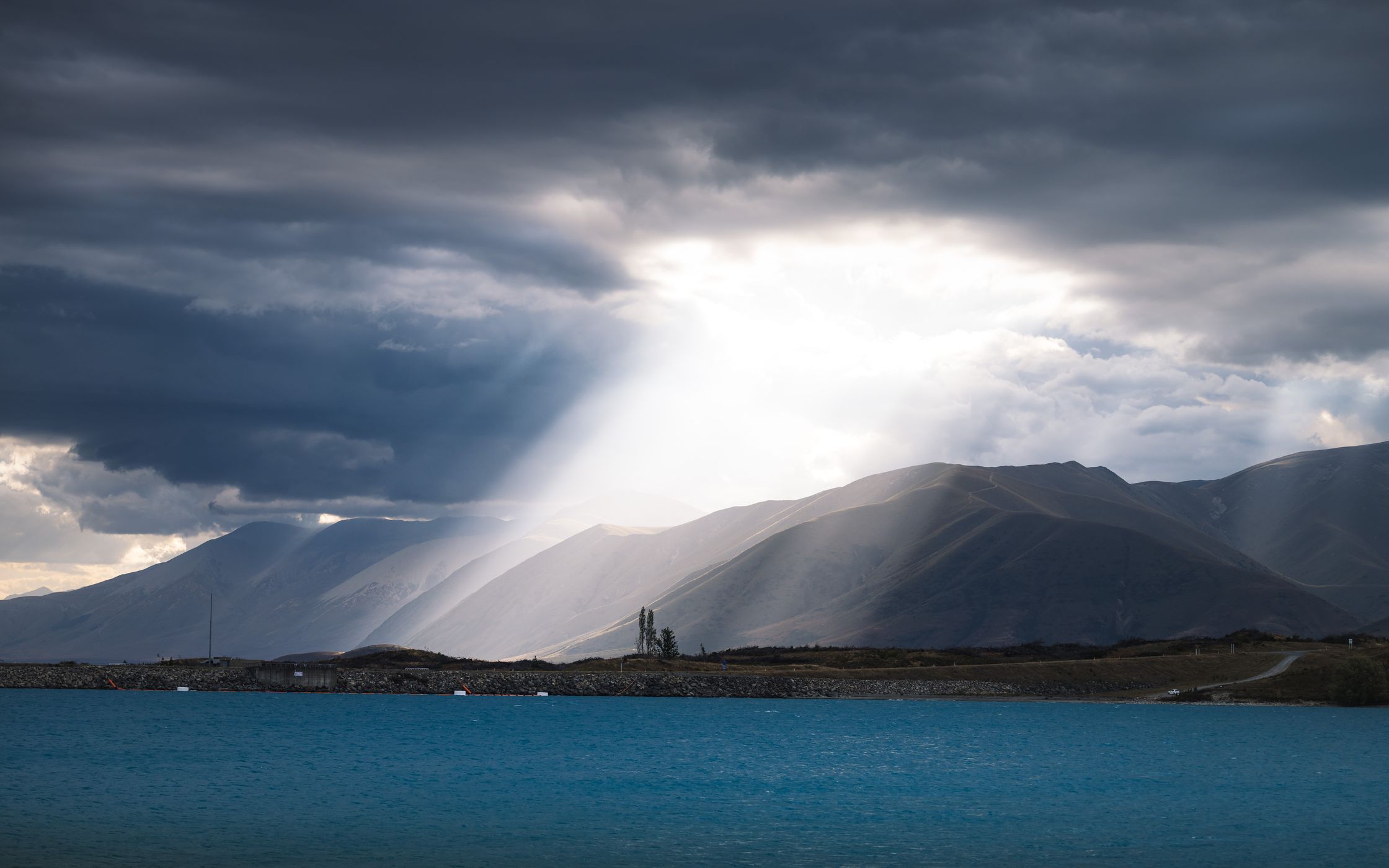 Lake Pukaki Shoreline, New Zealand