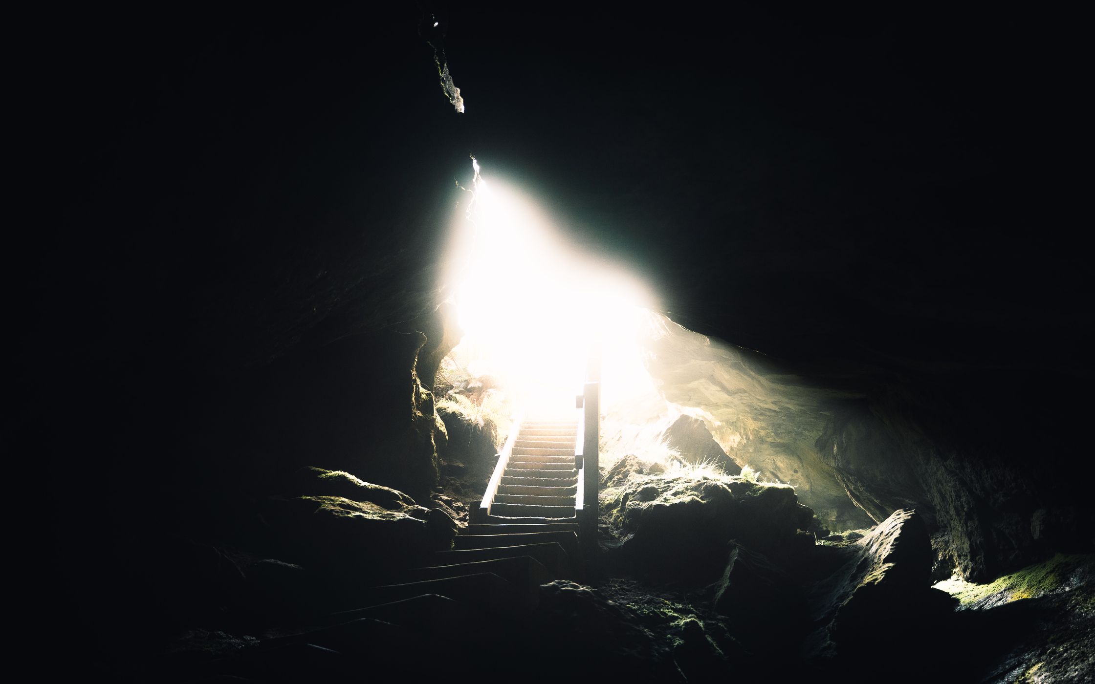 Limestone Cave Kepler Track, New Zealand