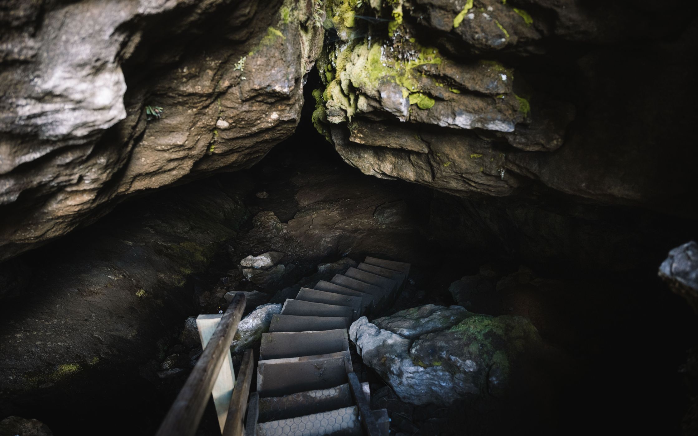 Limestone Cave Kepler Track, New Zealand