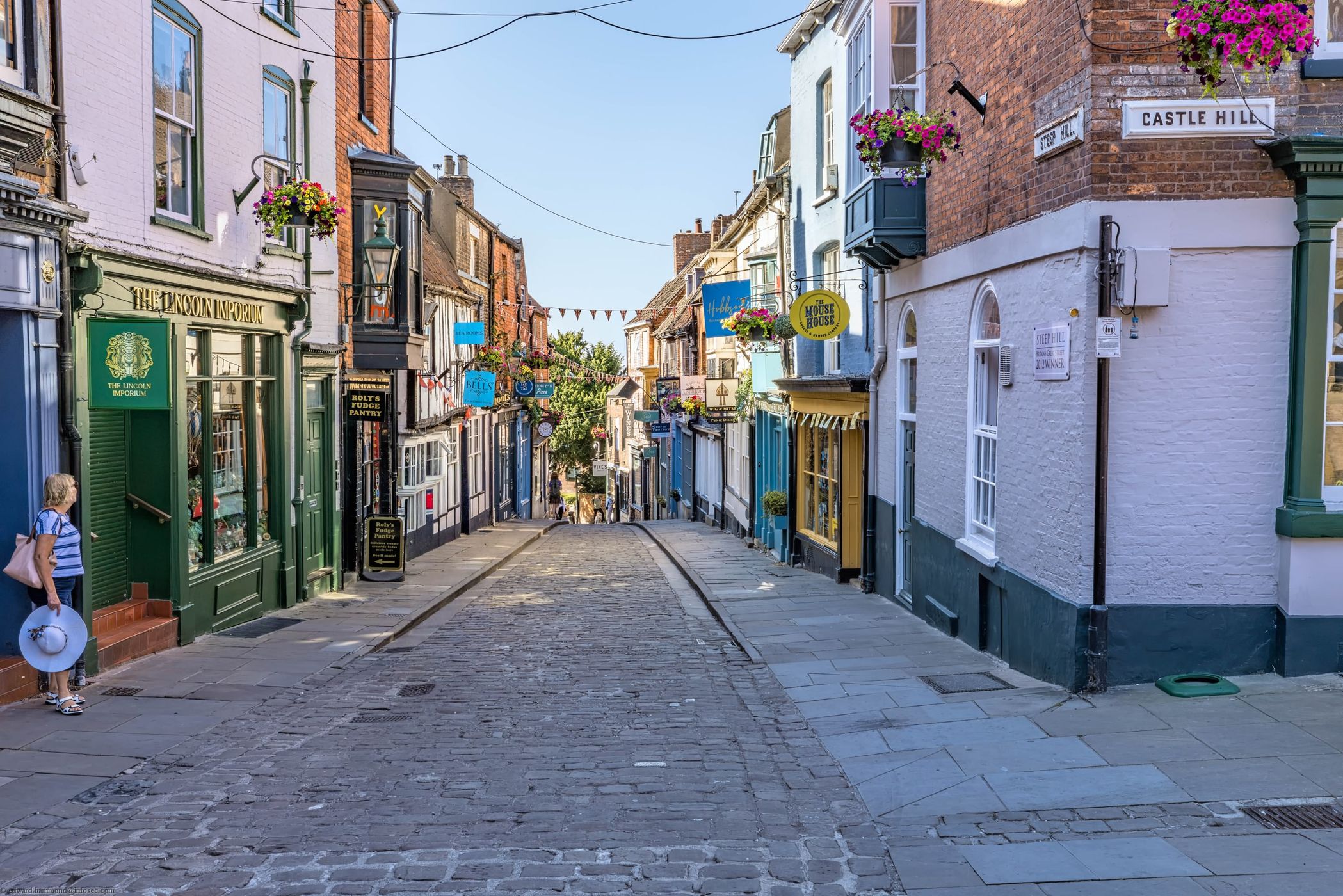 Lincoln, Steep Street, United Kingdom