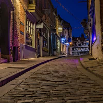 Lincoln, Steep Street, United Kingdom