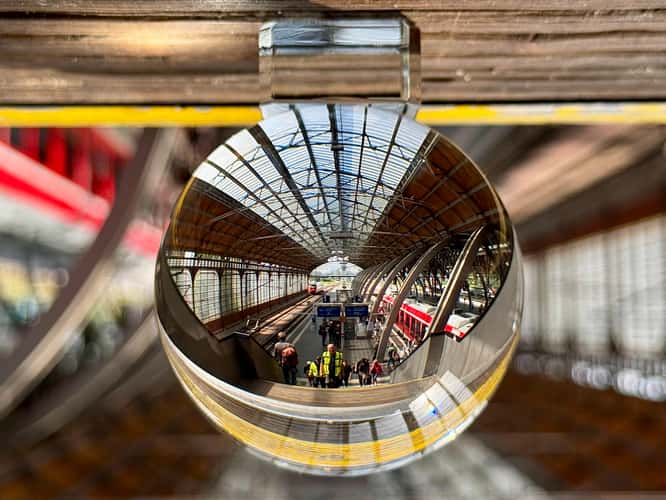 Luebeck Main Train Station