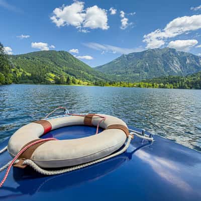 Exploring Lake Lunz by Boat, Austria