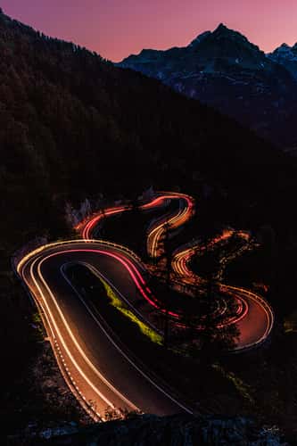Maloja Pass Road