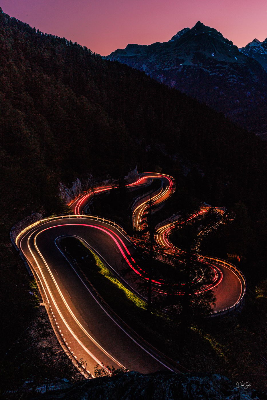 Maloja Pass Road, Switzerland