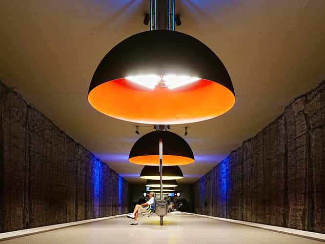 Metro station Westfriedhof, Munich