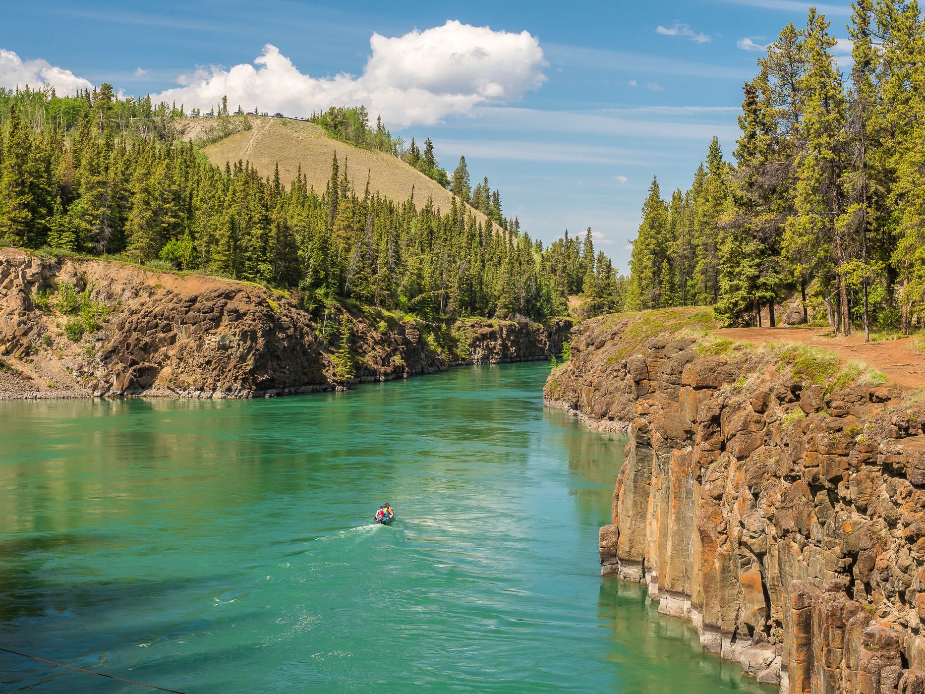 Miles Canyon, Canada