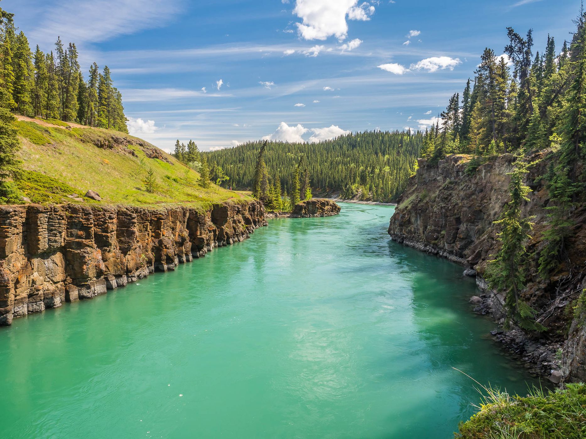 Miles Canyon, Canada
