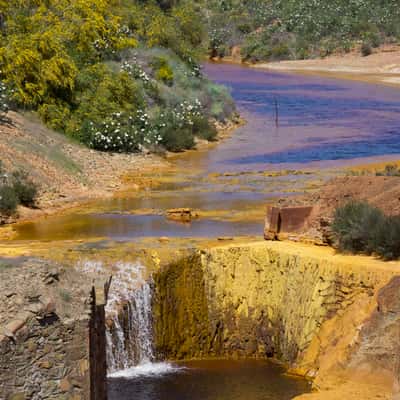 Minas de São Domingos Stream, Portugal