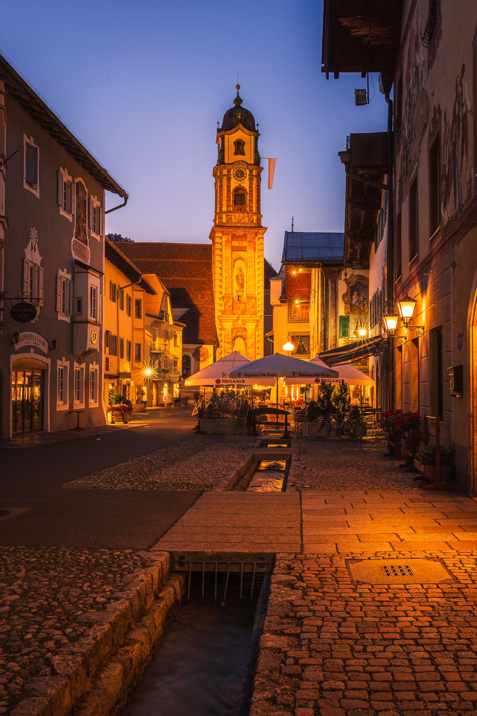 Mittenwald old town, Germany
