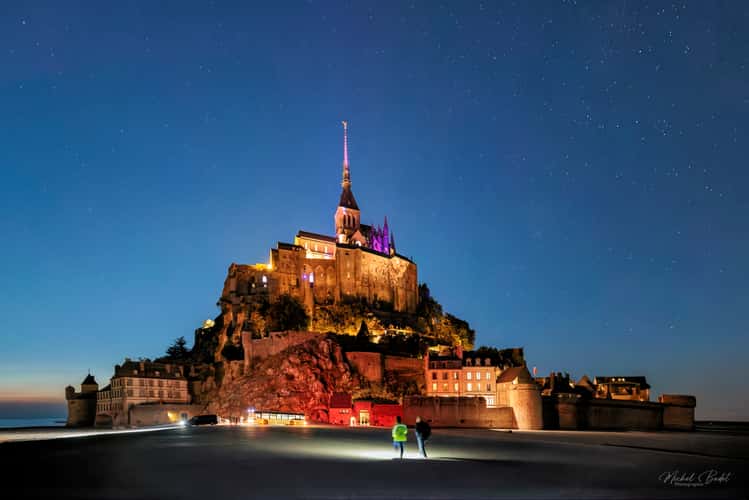 Mont Saint-Michel from Bridge