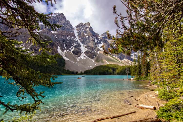 Moraine Lake Shoreline