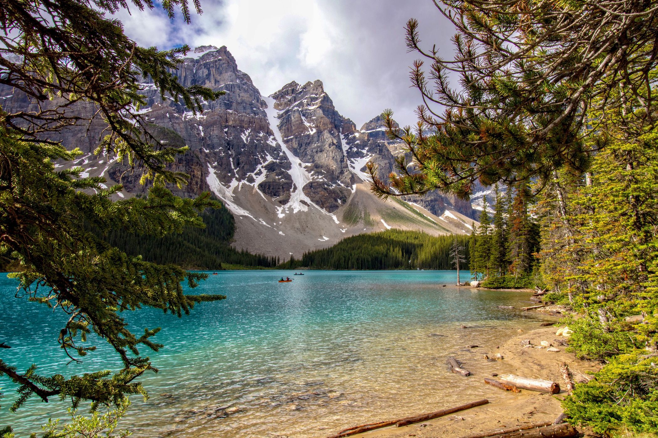 Moraine Lake Shoreline, Canada