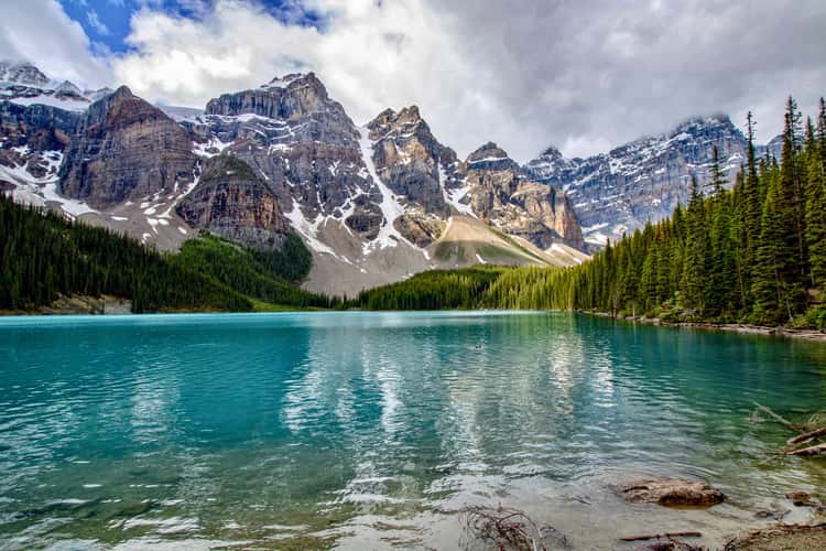Moraine Lake Shoreline