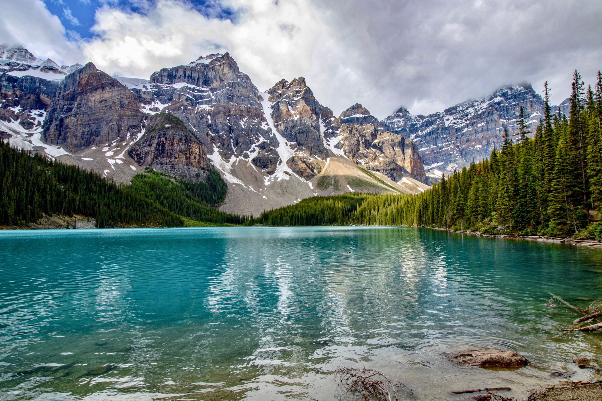 Moraine Lake Shoreline, Canada