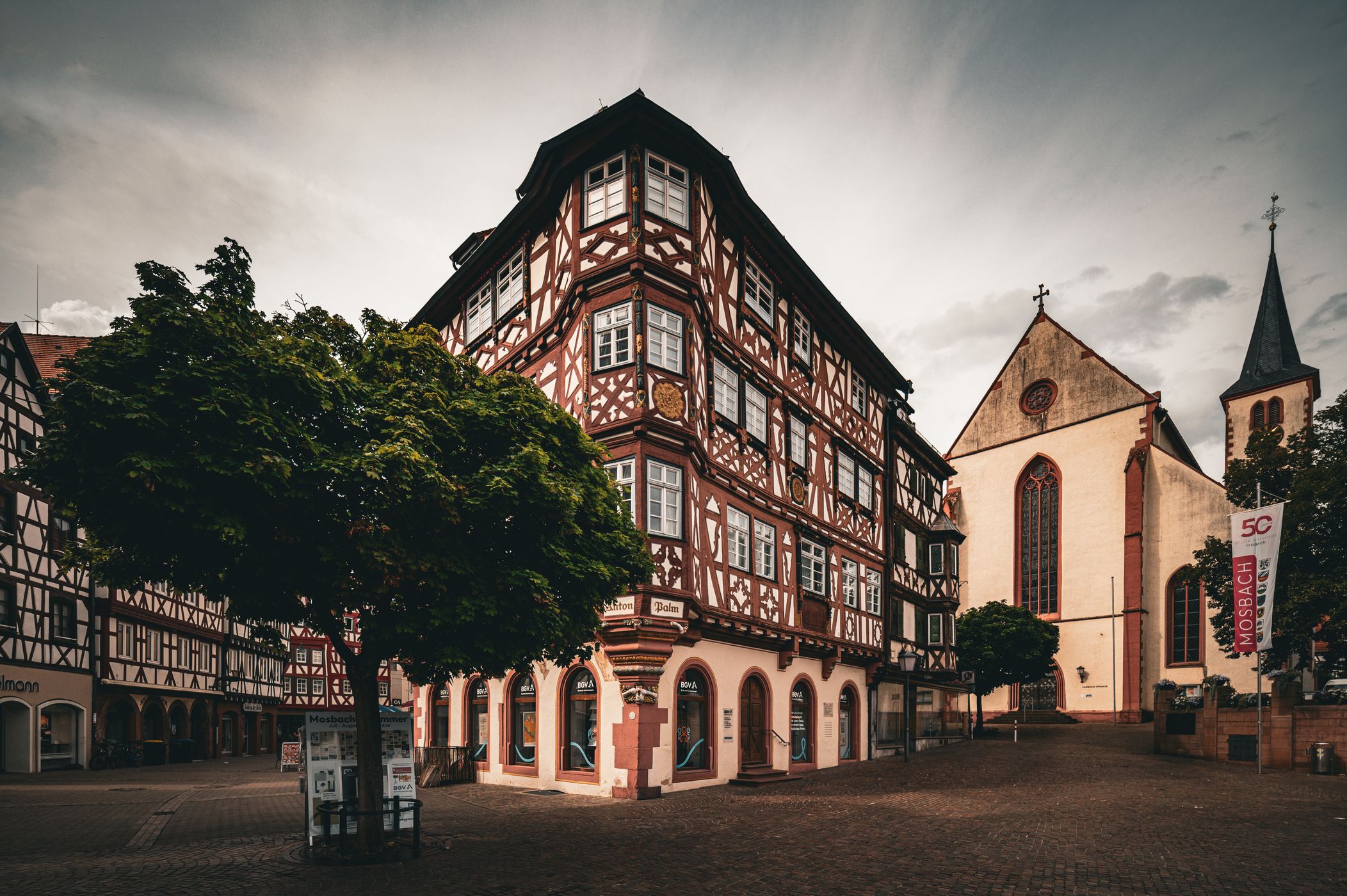 Mosbach Kirchplatz, Germany