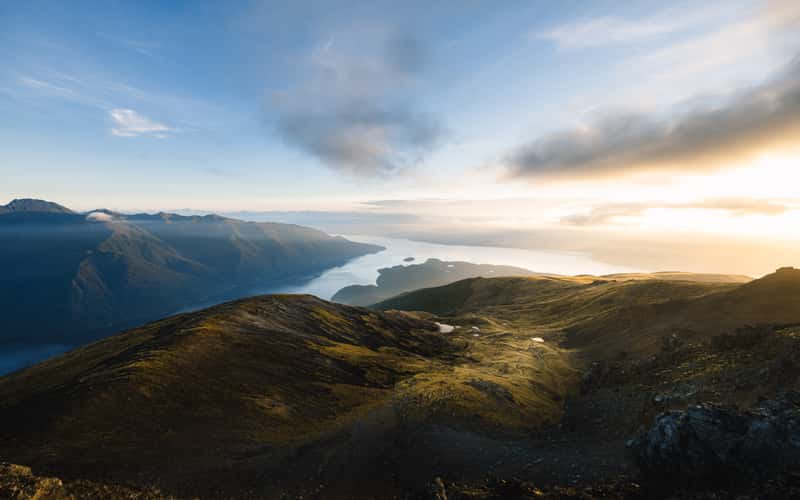 Mt Luxmore Fiord View