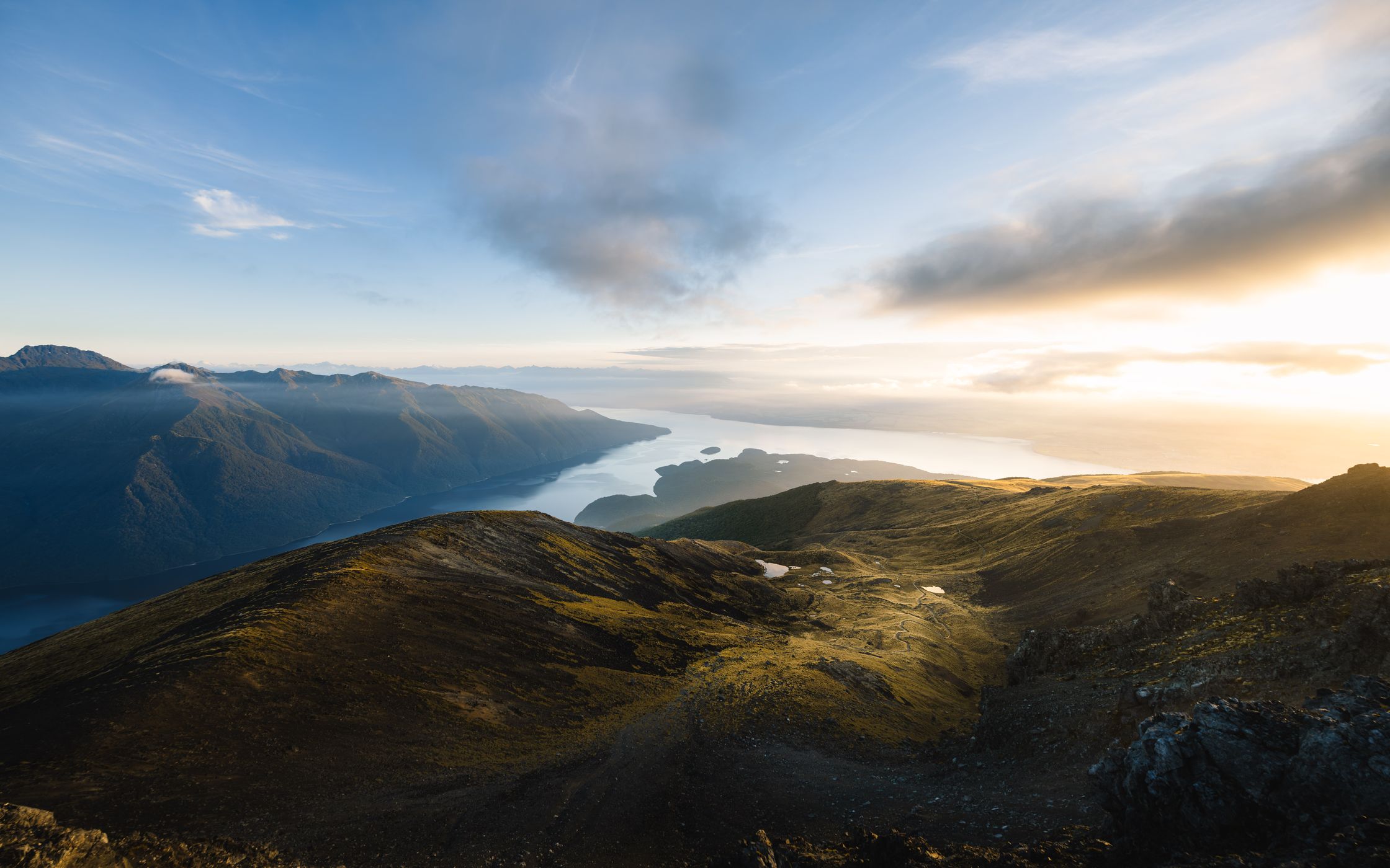 Mt Luxmore Fiord View, New Zealand