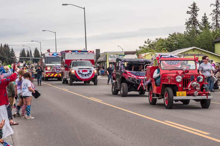 National Day Parade at Homer