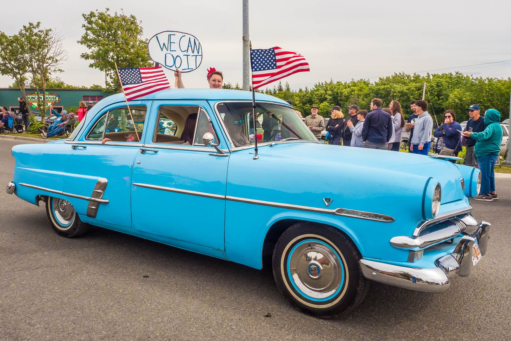 National Day Parade at Homer, USA