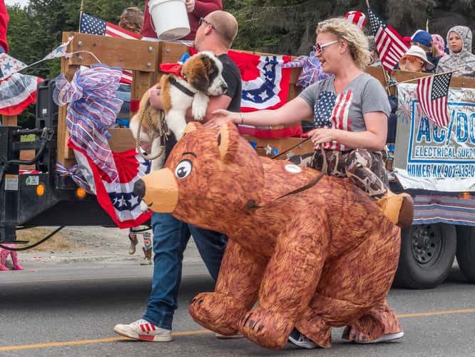 National Day Parade at Homer