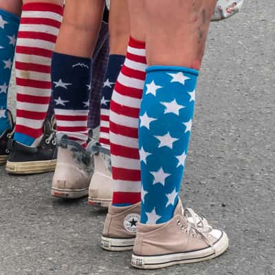 National Day Parade at Homer, USA