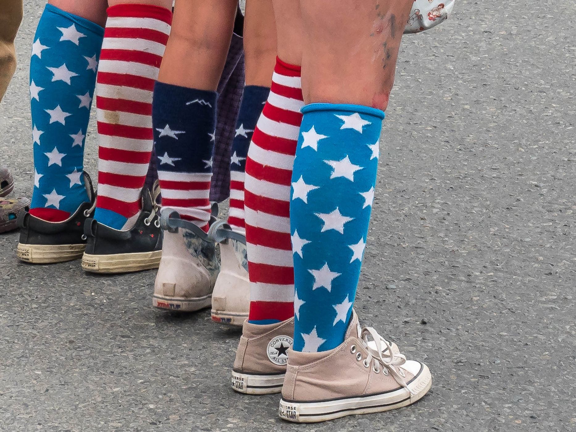 National Day Parade at Homer, USA