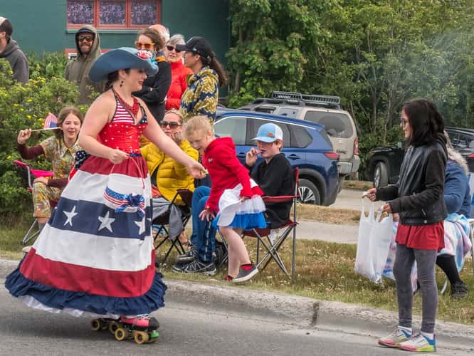 National Day Parade at Homer