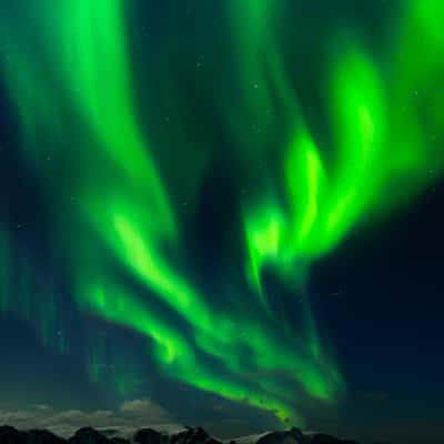 Northern lights in northern Norway, Norway