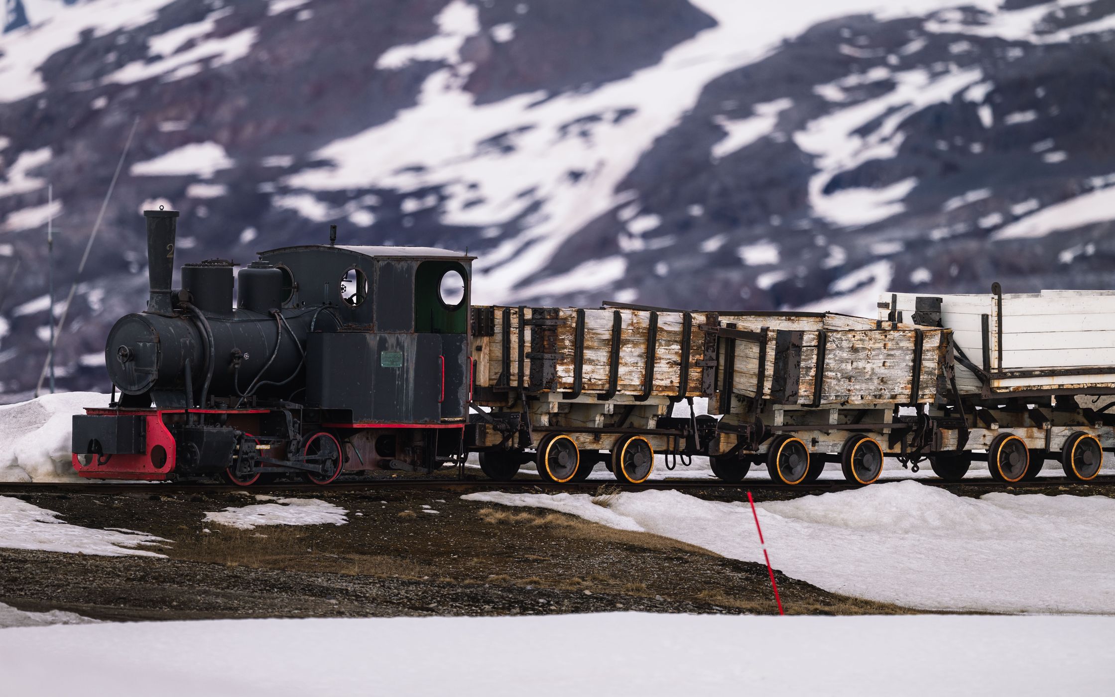 NY Alesund Old Steam Train, Svalbard & Jan Mayen Islands
